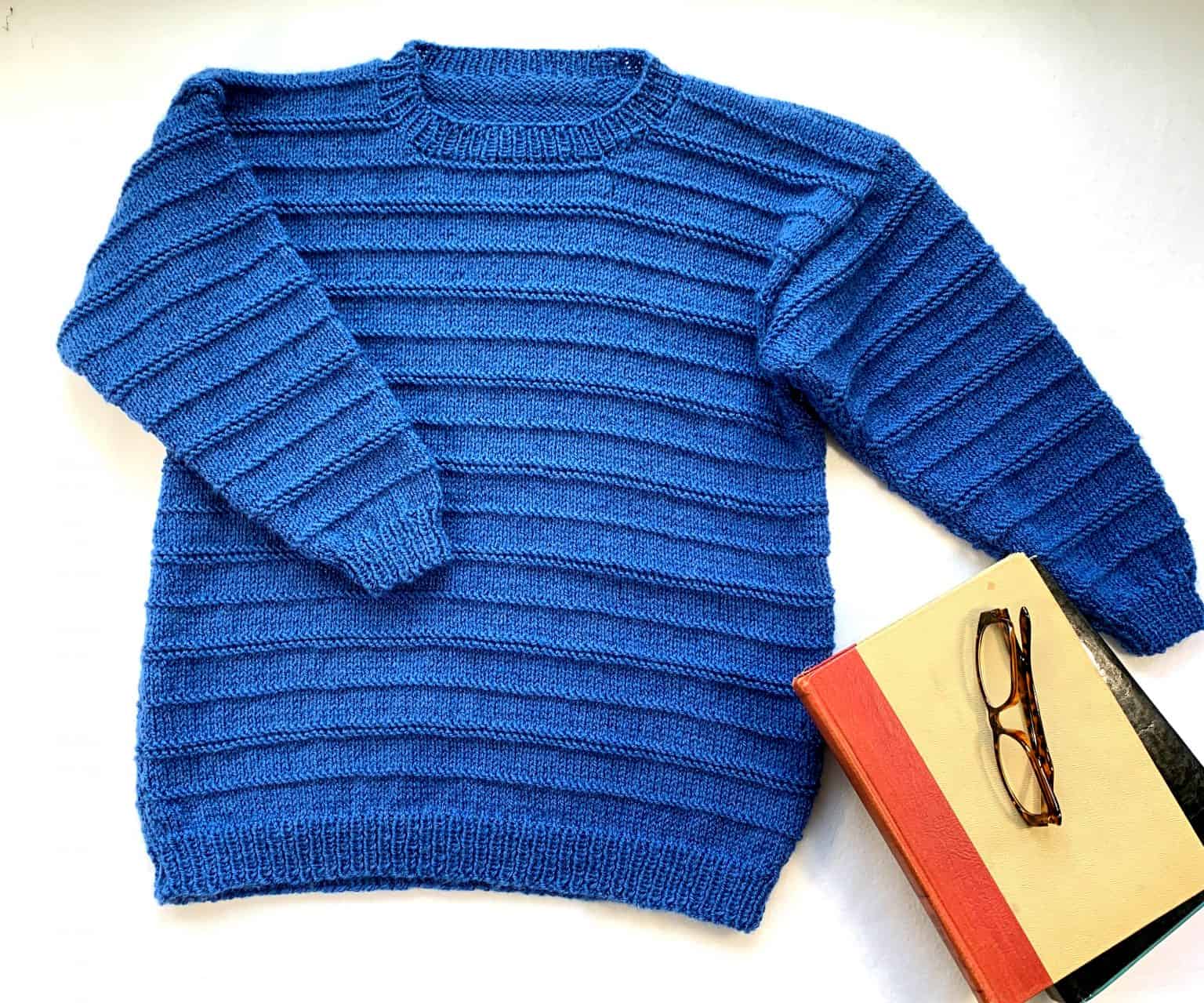  Line Me Up Pullover For Kids Frugal Knitting Haus