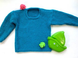 Child's Rib Stitch Pullover