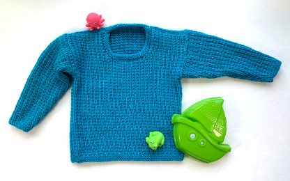 Child's Rib Stitch Pullover