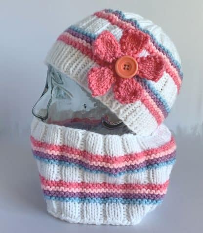 Child's Cowl and Headband Set - Image 2