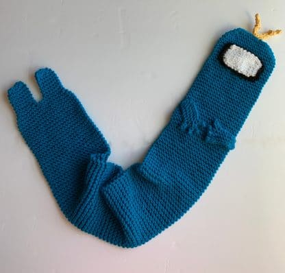 Space Monster Scarf - Looks Like Among Us Characters - Image 2