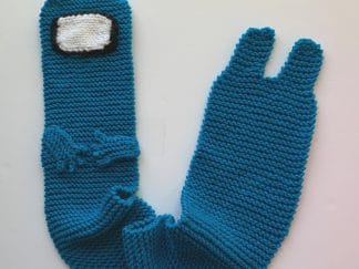 Space Monster Scarf - Looks Like Among Us Characters