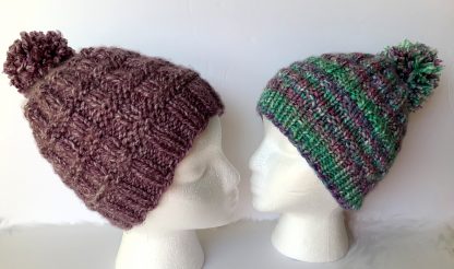 Two Last Minute Knit Hats - Image 2