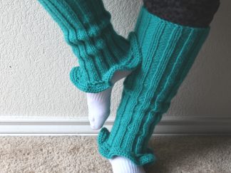 Ruffled Edge Leg Warmers