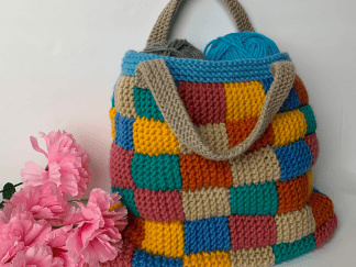 “Bag of Scraps” Scrap Yarn Bag
