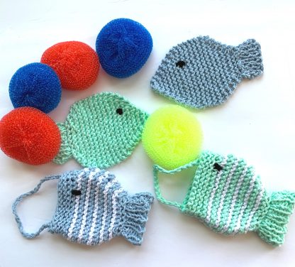 Something's Fishy! Fish Scrubbers and Fish Scrubby Holders