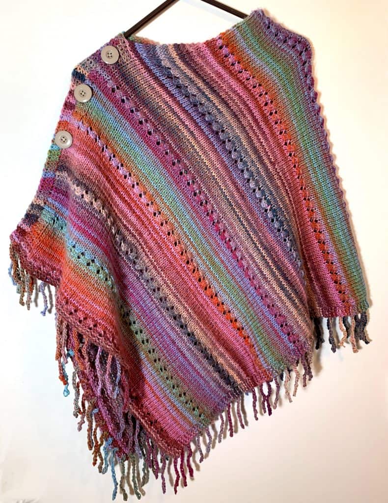 Fashion Statement Poncho / Wrap — Frugal Knitting Haus