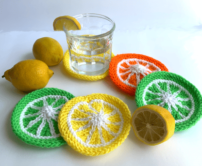 Citrus Slice Coasters