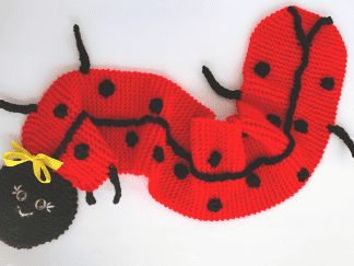 Lady Bug Scarf