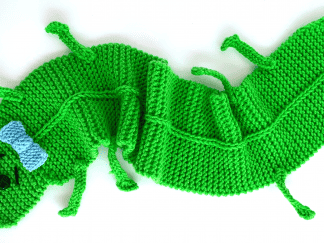 Green Beetle Scarf