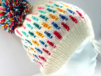 Flecks of Color Hat