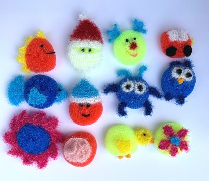Dressed Up Scrubbies