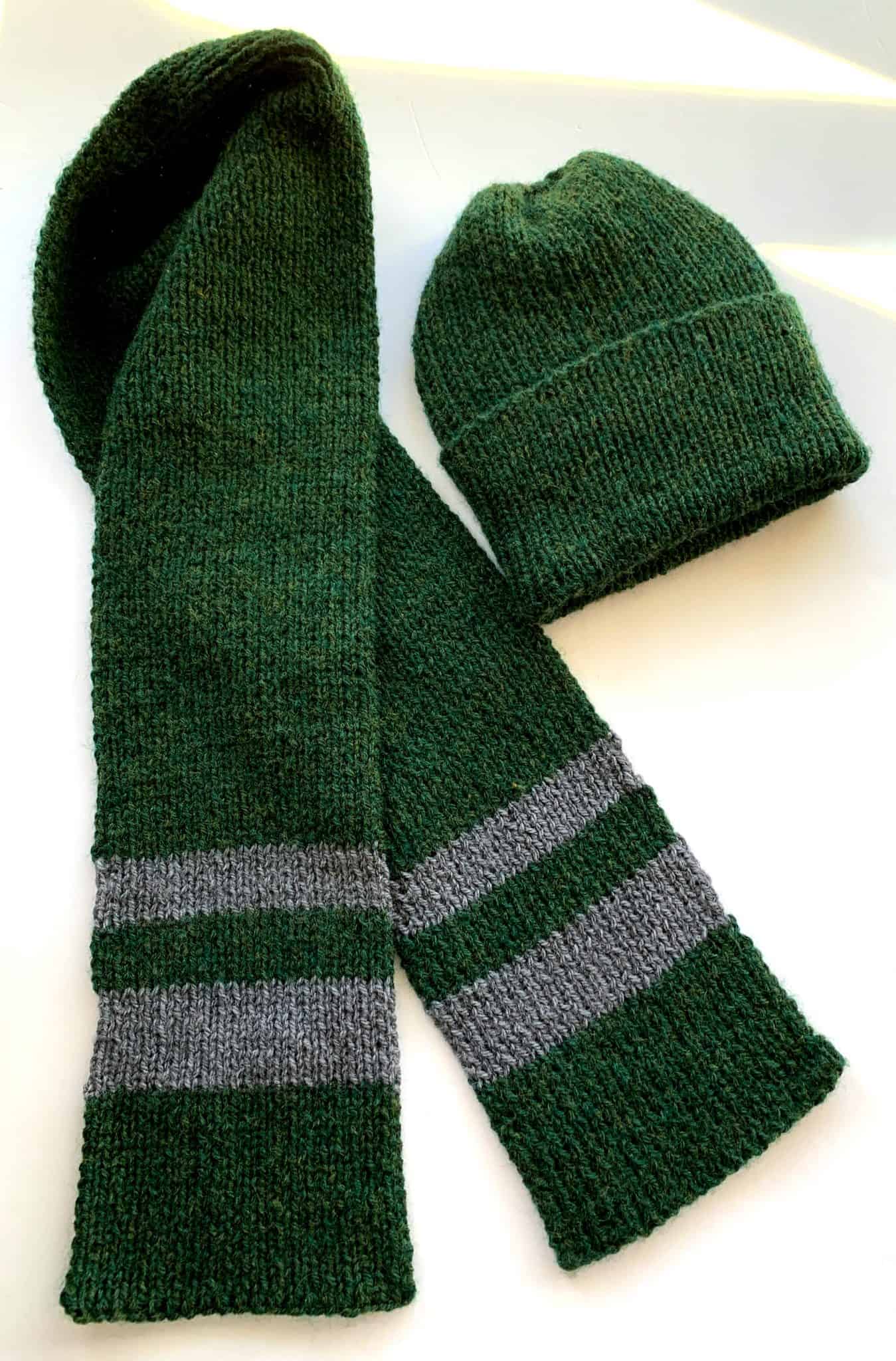 Simply Ribbed Hat and Scarf — Frugal Knitting Haus