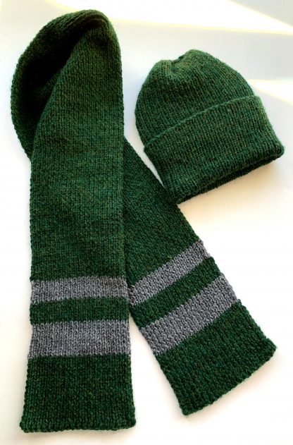 Simply Ribbed Hat and Scarf