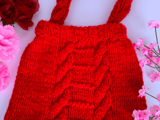 Snazzy Cabled Purse