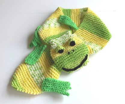 “Bite Me” Scarf, Frog