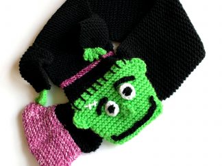 “Franken-Monster”  Bite Me Scarf