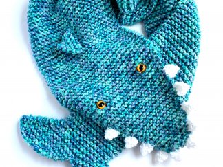 Shark, “Bite Me” Scarf