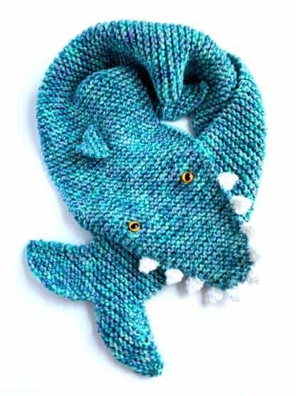 Shark, “Bite Me” Scarf