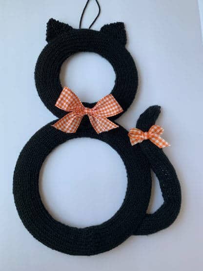 Silhouette Cat Door Hanger - Image 2