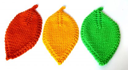 Leaf Basket and Matching Leaf Coasters - Image 3
