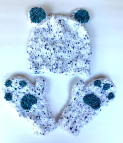 Bear Hug Hat and Mittens