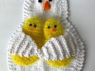 Mama Hen Dishcloth with Baby Chick Scrubbies