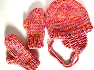 Super Speed Hat and Mittens for Kids
