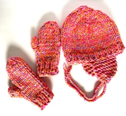 Super Speed Hat and Mittens for Kids