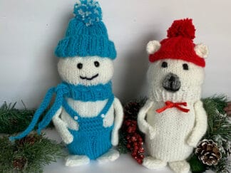 Winter Friends Gift Jar Covers