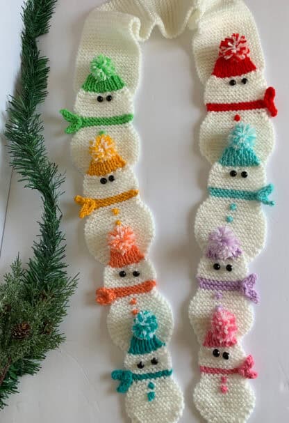 Snow Many Friends Scarf - Image 2