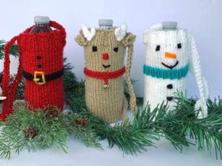 Holiday Friends Water Bottle Holders