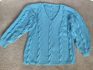 Deep V Pullover Sweater