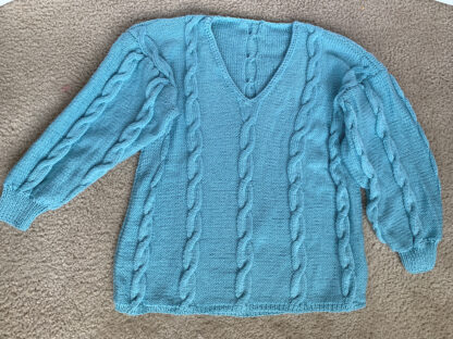 Deep V Pullover Sweater