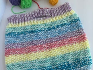 August 2025 Free Pattern Scrap Yarn Tote (Copy)