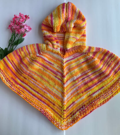 Kids Hooded Poncho - Image 2