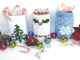 Holly Jolly Gift Jar Covers
