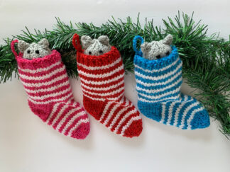 Mini Cats in Mini Stockings