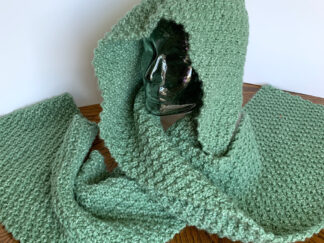 Simplest Hooded Scarf/Shawl
