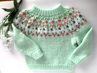Country Sheep Fair Isle Toddler Sweater