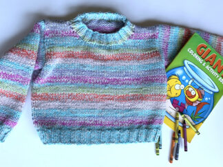 “Scrap-Tastic” Kids DK Sweater