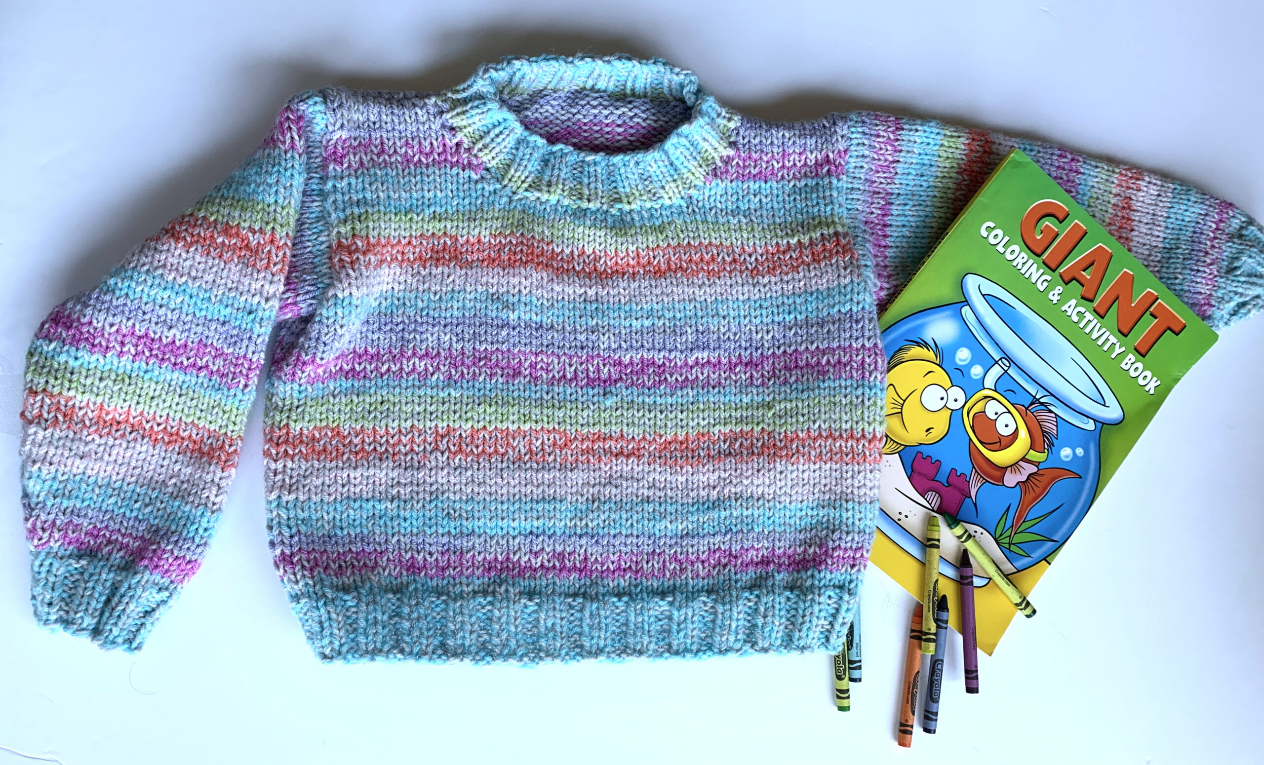 “Scrap-Tastic” Kids DK Sweater
