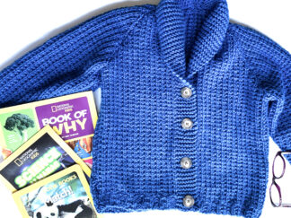 Kids Shawl Collar Cardigan